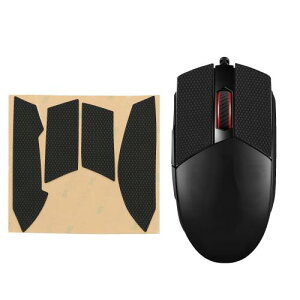 kwmobile �}�E�X�O���b�v ASUS ROG Strix Impact II�Ή� �O���b�v�e�[�v - ����~�� �J�b�g�� ����0.5mm ���F �u���b�N