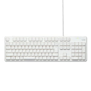 ELECOM �L���t���L�[�{�[�h TK-FCM104WH