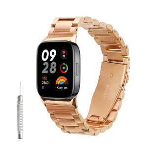 kwmobile ���v�o���h Xiaomi Smart Band 8 Pro/Band 9 Pro/Redmi Watch 5 / Redmi Watch 4�Ή� �����x���g - �X�}�[�g�E�H�b�` �X�e�����X ���F