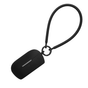 kwmobile �C���z���P�[�X Bose QuietComfort Earbuds�Ή� �P�[�X - ���C�����X �C���C���[ �C���z�� �V���R�� �A���e�B�[�N�s���N �Β��F / �u���b�N ���F