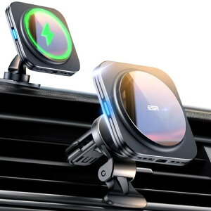 ESR �X�}�z�z���_�[ �� �}�O�l�b�g �}���[�d �������� ���C�����X�[�d �[�d�� magsafe �ԍڃz���_�[ ���C�z�� ���p�x���R���� ���萫 �G�A�R�����[�o�[/�_�b�V���{�[�h���ԍڃz���_�[ �� �X�}