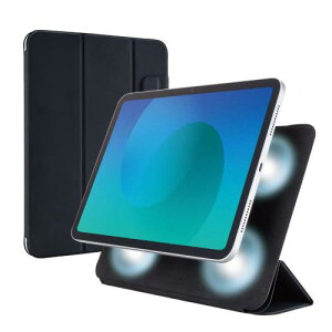�G���R�� iPad A16 ��11���� 11�C���` 2025�N 10.9�C���` ��10���� 2022�N �P�[�X �y�� �X���� �}�O�l�b�g�z�� 2�̊p�x���߉\ Apple �I�[�g�X���[�v/�E�F�C�N�Ή� �u���b�N TB-A25RWVPF2BK