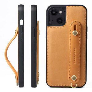 HANATORA for iPhone 15Plus �P�[�X �{�v �ϏՌ� �w�ʃx���g �X�g���b�v�����O �X�}�z�P�[�X �X�}�z �X�^���h�@�\ �R�[�h�z���_�[ �K���X�t�B���� �t�� �I�C���h���U�[ �M�t�g �i�`������ GH-15Plus-Natu