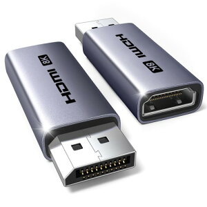 UGREEN DisplayPort to HDMI DP ���j�^�[ �v���W�F�N�^�[ HP AMD GPU NVIDIA ���A�_�v�^ �P�� �A���~������ �����b�L �m�[�gPC �f�X�N�g�b�v �O���t�B�b�N�J�[�h TV �f�� �ɑΉ� 4K60Hz 2�Z�b�g 4K@60Hz 2K@120Hz