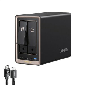 UGREEN NASync DXP2800 �l�b�g���[�N�ڑ��X�g���[�W 2�x�CNAS�L�b�g HDMI�P�[�u���t�� GT 2�x�C�f�X�N�g�b�vnas�L�b�g