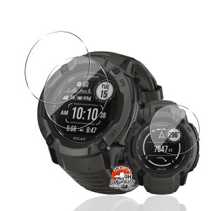 �p Garmin Instinct 2X �K���X�t�B���� �ی�t�B���� �p �K�[�~��Instinct2X �t���ی�t�B���� �ϏՌ�