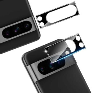 �ywnunbg 2���Z�b�g�z �Ή� Google Pixel 8 Pro �J�����t�B���� 2�� �y���{���Ɏq�f�ލ̗p �d�x9H ��U�h�~ �z �Ή� Google Pixel8 Pro �����Y�t�B���� �J�����ی� �����Y�ی� �����^0.26mm �ϏՌ� ��������