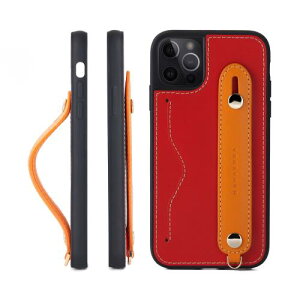 HANATORA for iPhone 16Pro �P�[�X �{�v �ϏՌ� �w�ʃx���g �X�g���b�v�����O �X�}�z�P�[�X �X�}�z �X�^���h�@�\ �l�b�N�X�g���b�v �t�� �C�^���A�����U�[ �M�t�g CGH-16Pro-Red-OG