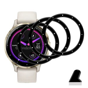 �Ή� Garmin Venu 3S �t�B���� �K�[�~�� Venu 3S �ی�t�B���� �L�Y�h�~ �Ռ��z�� �S�ʕی� �C�A�[��