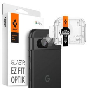 SpigenMade for Google �F��Google Pixel 8a �K���X�t�B���� �J�����t�B���� �ی� �J���� �����Y 2���� Glas tR EZ Fit Optik AGL07465