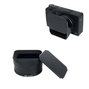 JJC ���^�� �����` �����Y�t�[�h �t�[�h�L���b�v ���R�[ Ricoh HDF ��p �����Y�ی� �G����h�� �h�o �P�����Ȃ� ���� �A���~�j�E�������� Ricoh GR3X / GRIIIx HDF �p / Ricoh GR IV GR IV HDF GR IV Monochrome �p