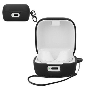 For Sennheiser ���C�����X�C���z�� ACCENTUM True Wireless �P�[�X [HVUYAL] �����h�~�p�̃t�b�N�𓋍ڂ��� �y�� �L�Y�h�~ �h�o �����ɂ��� �_�炩�ȃV���J�Q���̃X�|�[�c�N�[���ȃf�U�C�� �Ռ� �z��