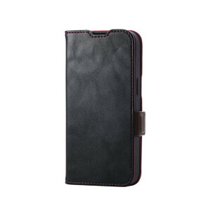 �G���R�� iPhone 16e �P�[�X �蒠�^ �}�O�l�b�g�� ���U�[ �ϏՌ� �Ռ��z�� �J�[�h���[ �X�^���h�@�\ ���C�����X�[�d�Ή� �X�g���b�v�z�[���t�� PM-A25SPLFYBK �u���b�N / �l�C�r�[ PM-A25SPLFYNV