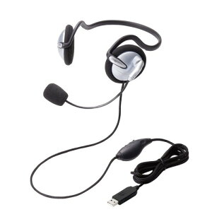 �G���R�� �w�b�h�Z�b�g USB C USB-A �܂��� �l�b�N�o���h �L�� �}�C�N�t�� �P��w���� �m�C�Y�L�����Z�����O �y�� ���^ ���ʒ��� AI PC�Ή� �u���b�N HS-NB11SCBK