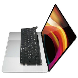 �G���R�� �L�[�{�[�h�J�o�[ MacBook Pro 2020 / 2019 �Ή� �V���R�� ���{�� �u���b�N PKS-MBP16BK �u���b�N(������) 13inch 16inch PKS-MBP16CBK