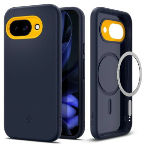 Spigen Made for Google �F�� Pixel 9a/10a �P�[�X �i�m�|�b�v �}�O�t�B�b�g �A�{�E�O���[�� / �u���b�N�E�Z�T�~ / �u���[�x���[�E�l�C�r�[ / �u���[�x���[�l�C�r�[