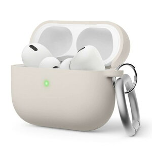 elago AirPods Pro2 �Ή� �P�[�X �J���r�i �t �ϏՌ� �V���R�� �n�[�h �P�[�X AirPods Pro2�P�[�X [Apple AirPods Pro 2 �A�b�v�� �G�A�|�b�c�v��2 ��2���� MQD83J/A MTJV3J/A �Ή� ] LIQUID HYBRID HANG �X�g�[��