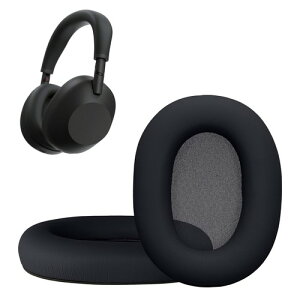 kwmobile 2x �w�b�h�z���J�o�[ Sony WH-1000XM6�Ή� �����p�C���[�p�b�h - �N�b�V���� PU���U�[
