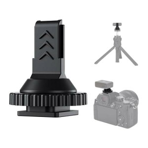 JJC DJI Mic Mini/DJI Mini 2S�g�����X�~�b�^�[�A�_�v�^�[ �R�[���h�V���[�}�E���g�A�_�v�^�[ �܂肽���ݎ� 1/4-20�l�W�t�������h�~�}�C�N�A�N�Z�T���[ �s���}�C�N�A�_�v�^�[ �r�f�I�B�e Vlog�B�e