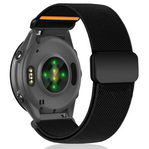 SinRenn 20mm �i�C�����o���h Garmin Vivoactive 6/5/Forerunner 165/165 Music/245�Ή� �I�����W / �O���[�� / �X�^�[���C�g / �p�[�v�� / �u���b�N / �u���[ / ���b�h