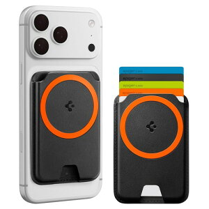 Spigen MagSafe�Ή� �J�[�h�P�[�X iPhone 17e/17/16/15/14/13/12�V���[�Y Pixel 10a �}�O�l�b�g���� �������U�[ �X���� �w�� �E�H���b�g �X�}�z ��ʌn IC�J�[�h �o�����e�B�k�X �}�O�t�B�b�g AFA03854 AFA11339