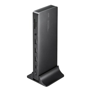 �T�����T�v���C �h�b�L���O�X�e�[�V���� HDMI 2��ʏo�� USB-CVDK16 4K AC�A�_�v�^�t LAN�[�q�Ȃ� USB-CVDK17