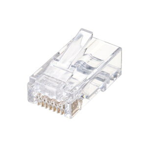 �T�����T�v���C Sanwa Supply RJ-45�R�l�N�^ �J�e�S��6 �ђʌ^ �P�� �������p 10����/100���� ADT-6RJKN-10 ADT-6RJKN-100