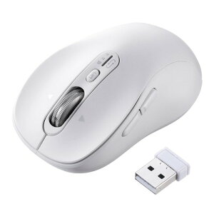 �T�����_�C���N�g �}�E�X ���X�N���[�� �[�d�� �É� Bluetooth �߂�/�i�ރ{�^������ 400-MAWBT203GM �K�����^���b�N / �u���b�N / �x�[�W�� / �z���C�g 400-MAWBT203BG 400-MAWBT203W
