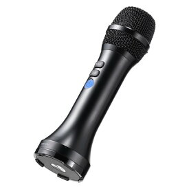 サンワダイレクト 拡声器 スピーカー & マイク 一体型 小型 Bluetooth対応 15W 軽量 ストラップ付 充電式 400-SP111