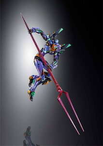 Bandai - Figurine Evangelion - Eva-01 Test Type Metallic Metal Build 22cm - 4573102591746