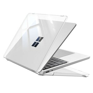 Fintie for Microsoft Surface Laptop 13�C���` 2025 ���f�� 2095 / Business 2026���� �@�l�����p �P�[�X �ی�P�[�X ���^ �y�� �ϏՌ��� ���h�~ �r�M���݌v ���� ������� �L���L�� �L���L���N���A / �N���A