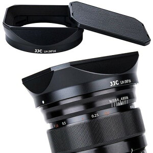 JJC ���^�� �����` �����Y�t�[�h + �t�[�h�L���b�v �x�m�t�B����Fujifilm Fujinon XF 16mm F1.4 R WR �����Y �p LH-XF16 �݊� X-T4 X-T200 X-A7 X-Pro3 X-Pro2 X-T3 X-T2 X-T1 X-T30 X-T20 X-T10 �ɑΉ�