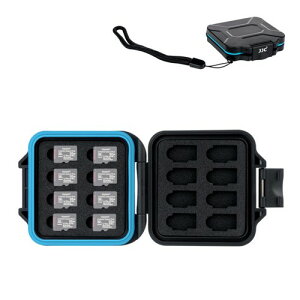 JJC �y�� ���^ Micro SD �J�[�h�P�[�X SD/TF/MSD�J�[�h �J�[�h ���[�P�[�X ����16.4mm �ψ� �ϏՌ� �h�� �h�o �g�ѕ֗� ���X�g�X�g���b�v�t�� �������[�J�[�h�P�[�XTF 8�� CFexpress Type 4�� MicroSD x16��