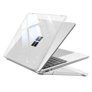 Fintie for Microsoft Surface Laptop 13�C���` 2025 ���f�� 2095 / Business 2026���� �@�l�����p �P�[�X �ی�P�[�X ���^ �y�� �ϏՌ��� ���h�~ �r�M���݌v ���� ������� �L���L�� �L���L���N���A / �N���A