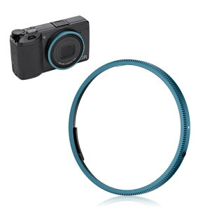 JJC GN-3 �����O�L���b�v ���R�[ Ricoh GR IV GR4 HDF Monochrome �ɑΉ� �}�E���g�ی� �݊� �����Y�f�R���[�V���������O �ی샊���O �A���~�j�E������ ABS ���b�h �Ԃ� / �� / �_�[�N�O���[ / �u���[