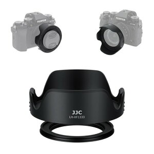 JJC �t�� �����Y�t�[�h Fujifilm �����Y �p X-T4 X-T200 X-A7 X-Pro3 X-Pro2 X-T3 X-T2 X-T1 X-T30 X-T20 X-T10 �ɑΉ� �x�m�t�B���� �A�_�v�^�[�����O XC 13-33mm F3.5-6.3 OIS�����Y�Ή� �����\ ������\�� ���^��