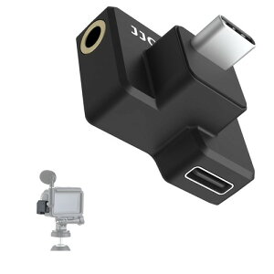JJC �f���A��USB-C 3.5mm�}�C�N�A�_�v�^�[ DJI Osmo Action 1�p (�̂�)�ADJI Osmo Action 2 3 4�ɂ͑Ή����Ă��܂���BOSMO Action 1�J�����p�I�[�f�B�I�A�_�v�^�[Vlog�A�N�Z�T���[(�̂�)