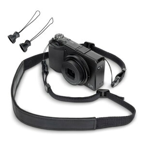 JJC �J�����X�g���b�v �V�����_�[�X�g���b�v �l�b�N�X�g���b�v Ricoh GR IV III IIIx HDF GRIII GRIIIx GR 4 3 GRII �\�j�[ Sony RX100 VII VI V VA IV III RX100VII Panasonic Lumix L10 Leica D-LUX 8 7�Ȃ� �������߉� NIFCO�N�C