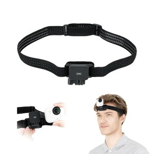 JJC DJI Nano �}�O�l�b�g �w�b�h�X�g���b�v �w�b�h�}�E���g �N�C�b�N�����[�X ����48-62cm�����\ �n���Y�t���[ POV�B�e Vlog �r�f�I �U�� �o�R �T�C�N�����O �X�L�[�ȂǂɓK�p Insta360 GO Ultra Osmo