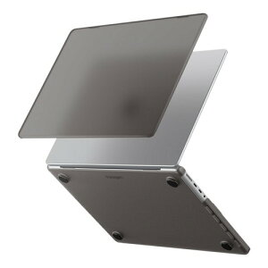 Spigen MacBook 13�C���`/14�C���`/16�C���` �P�[�X M5 / M4 M3 M2 �Ή� ���^ �y�� �w��h�~ ���M�݌v �n�[�h�P�[�X �G�A �X�L�� �t���X�g M1 ACS11528 �t���X�g�E�N���A / �t���X�g�E�u���b�N Pro 2026 2025