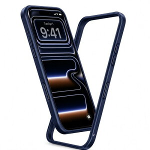 CASEKOO iPhone 18 Pro Max / 17 Pro Max �p �o���p�[ �P�[�X �����Y�ی� �{�^���ی� ��d�\�� �y�� ���^�t���[�� 6.9�C���` (�u���[) 7-�l�C�r�[ iPhone 18 Pro Max / 17 Pro Max �p(6.9�C���`)