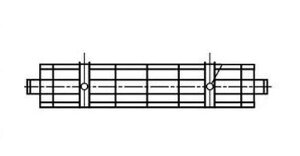 �p�i�\�j�b�N(Panasonic) �u�����p �K�[�h FL20�`�p/FL30�`�p FK21533 ��:130mm�E��:757mm�E��:153mm iD�V���[�Y20�`/LDL20�`�p