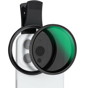 KF CONCEPT �X�}�z�����Y �X�}�z�p�O���b�v �L�b�g CPL1/4�u���b�N�~�X�g�t�B���^�[ �X�}�z�����Y�p�N���b�v �˂����ݎ� 67mm�t�B���^�[�ɑΉ� ND�t�B���^�[ ND2-32�t�B���^�[ CPL�t�B���^�[