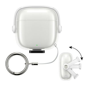 kwmobile �ی�J�o�[ Huawei FreeBuds SE2 / SE3�Ή� �P�[�X - �C���z���P�[�X ���b�N�t �ϏՌ� �N���A TPU ���� ���C�g�u���[ / ���� ���C�g�u���[/����