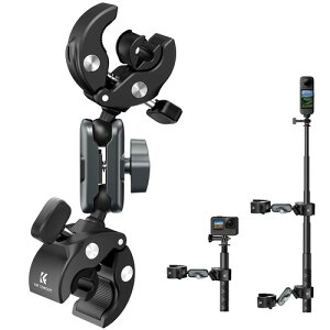 KF CONCEPT �X�[�p�[�N�����v ���@�\ �o�C�N�}�E���g GoPro�}�E���g �A�N�V�����J���� �z���_�[ ���]�� �o�C�N �n���h���o�[��t �o�C�N�p �}�O�l�b�g���A�N�V�����J�����}�E���g Osmo Action