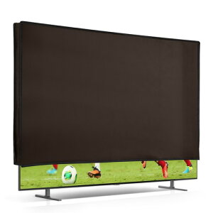 kwmobile 24 32 40 43 55 65 75 85 TV�Ή� �e���r�J�o�[ - �h�o�J�o�[ �t���e���r �ی�J�o�[ �z�R���悯 �`���R���[�g / �_�[�N�O���[ / �u���b�N / ���C�g�O���[ / �l�C�r�[ 49-50 ���F