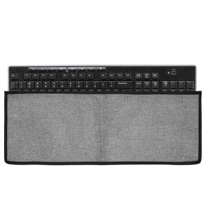kwmobile �J�o�[�P�[�X Logitech MK270 Wireless�Ή� �L�[�{�[�h�J�o�[ �t�@�X�i�[�t�� �L�[�{�[�h���[ ���悯 - �_�[�N�O���[ / �I�����W
