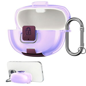 kwmobile �ی�J�o�[ Bose Ultra Open Earbuds�Ή� �P�[�X - �C���z���P�[�X �X�}�z�X�^���h�@�\�t TPU ���F/���� ���s���N / ����