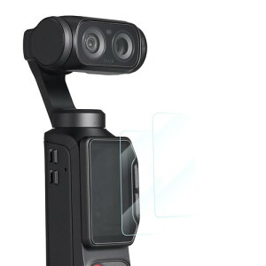 KF CONCEPT 2������ Ultra�p �K���X�t�B���� ��ʕی�t�B���� Insta360 Luna Pocket 4P/4/3�p 2���Z�b�g