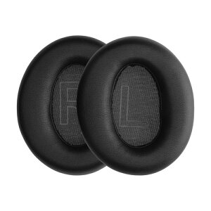 kwmobile 2x �w�b�h�z���J�o�[ Anker Soundcore Q20i�Ή� �����p�C���[�p�b�h - �N�b�V���� PU���U�[ ���F�}�b�g